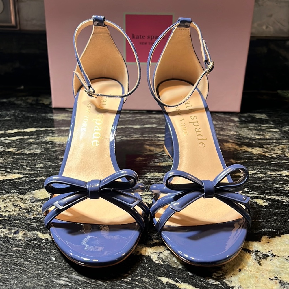 NWOB Kate Spade Flamenco Wedge Sandals, 9.5 - Picture 6 of 17
